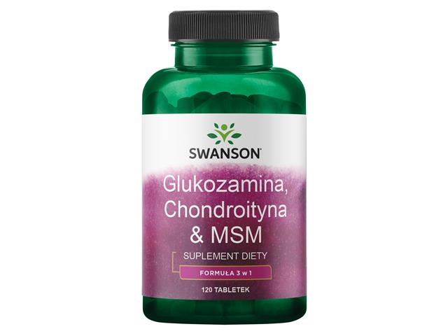 Glikozamina/Chondroityna/Msm interakcje ulotka tabletki 225 mg 120 tabl.