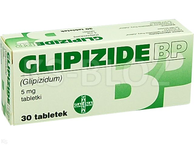 Glipizide Bp interakcje ulotka tabletki 5 mg 30 tabl.