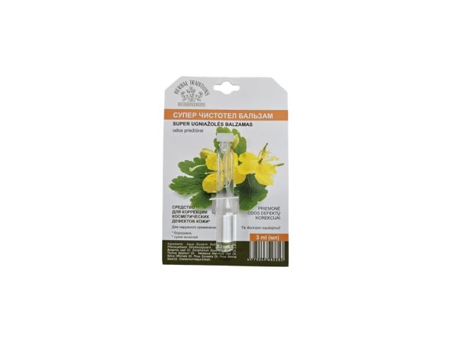 Glistnik Super Balsam do pielęgnacji skóry z glistnika-jaskółcze ziele interakcje ulotka balsam - 3 ml