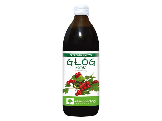 Głóg interakcje ulotka sok  500 ml