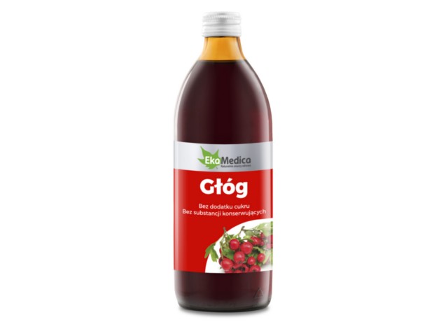 Głóg interakcje ulotka   500 ml