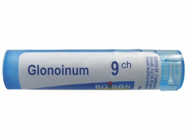 Glonoinum 9 CH interakcje ulotka granulki  4 g