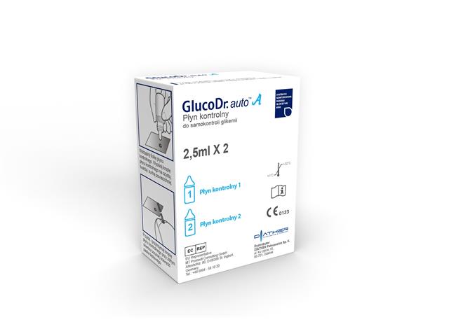 GlucoDr. Auto A płyn kontrolny interakcje ulotka płyn - 1 szt. (pudeł.)