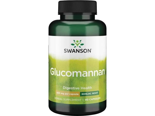 Glucomannan 665 mg interakcje ulotka kapsułki  90 kaps.