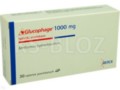 Glucophage 1000 interakcje ulotka tabletki powlekane 1 g 30 tabl.