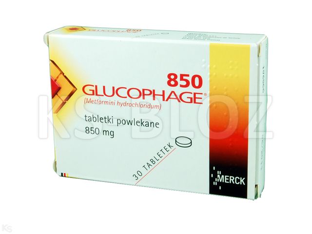 Glucophage 850 interakcje ulotka tabletki powlekane 850 mg 30 tabl. | 2 blist.po 15 szt.