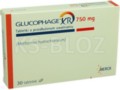 Glucophage XR interakcje ulotka tabletki o przedłużonym uwalnianiu 750 mg 30 tabl. | 2 blist.po 15 szt.