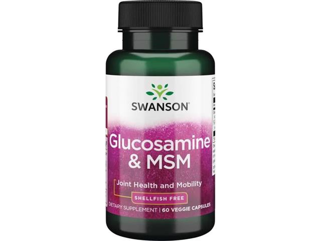 Glucosamine & MSM interakcje ulotka kapsułki  60 kaps.