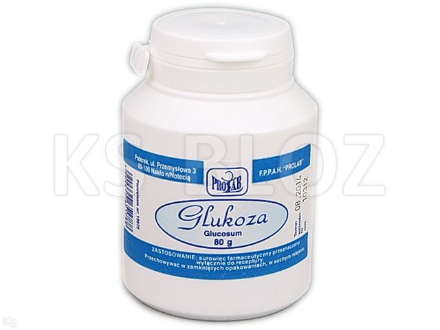 Glucosum interakcje ulotka proszek - 80 g