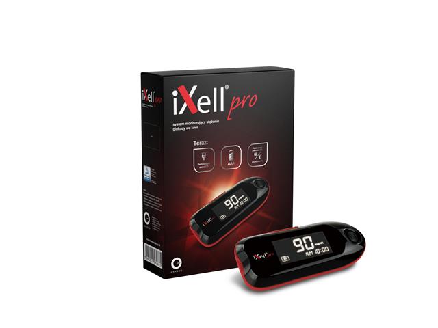 Glukometr IXELL PRO System monitorujący stężenie glukozy we krwi interakcje ulotka glukometr - 1 szt.