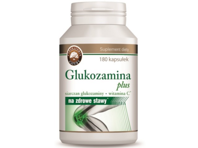 Glukozamina Plus na ochronę stawów interakcje ulotka kapsułki  180 kaps.