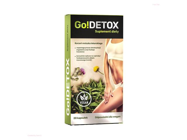 Go!Detox interakcje ulotka kapsułki - 20 kaps.