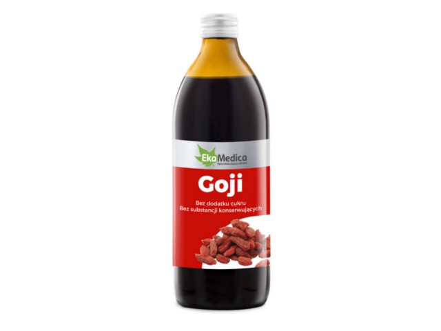 Goji interakcje ulotka płyn  500 ml