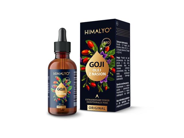 Goji olej z nasion BIO interakcje ulotka olej - 30 ml