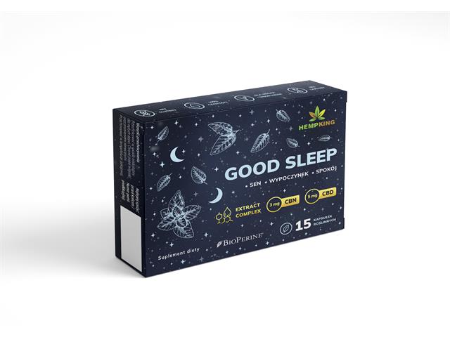 Good Sleep interakcje ulotka kapsułki  15 kaps.
