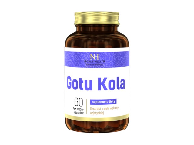 Gotu Kola interakcje ulotka kapsułki - 60 kaps.