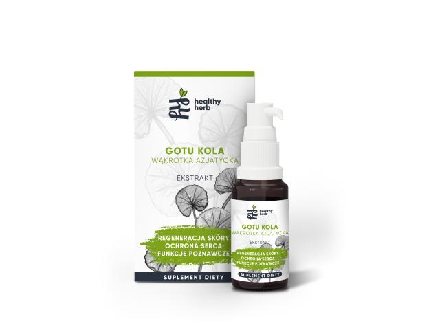 Gotu Kola Wąkrotka Azjatycka Ekstrakt interakcje ulotka płyn - 30 ml