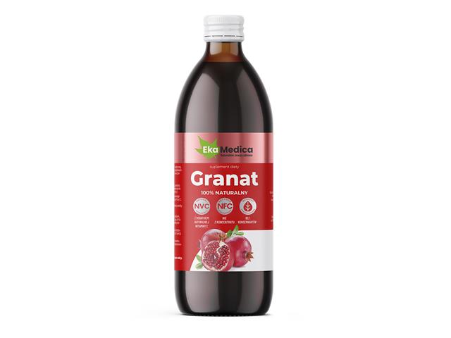 Granat NFC interakcje ulotka płyn - 500 ml