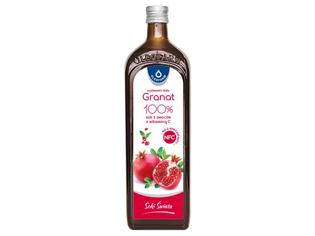 Granat z witaminą C interakcje ulotka płyn - 980 ml