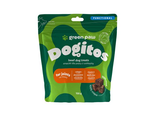 Green Paw Dogitos For Joints interakcje ulotka kostki do żucia - 100 g