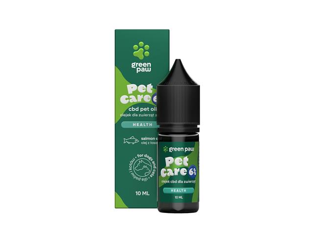 Green Paw Pet Care 6% Olejek dla zwierząt z CBD interakcje ulotka olejek - 10 ml