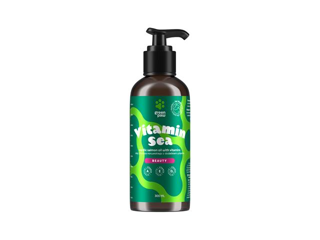 Green Paw Vitamin Sea interakcje ulotka olej - 300 ml (but.z dozown.)