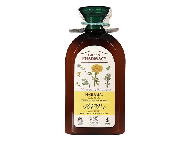 GREEN PHARMACY Balsam do włosów normalnych i przetłuszczających się Nagietek lekarski interakcje ulotka balsam - 300 ml
