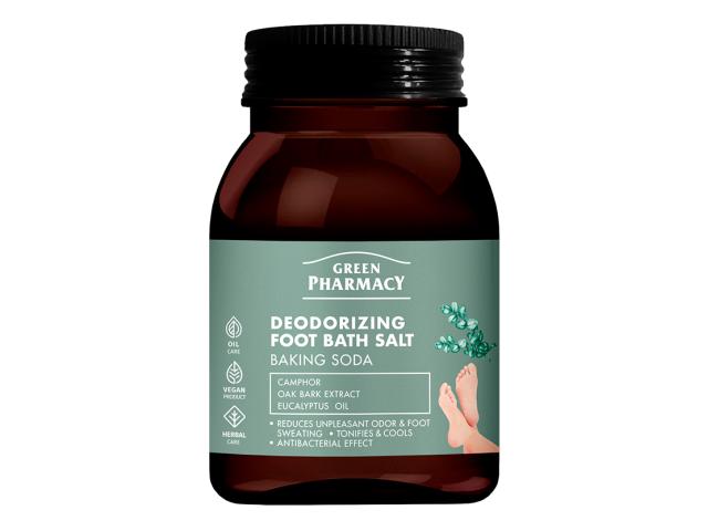 Green Pharmacy Sól dezodorująca do kąpieli stóp interakcje ulotka sól do kąpieli - 400 g