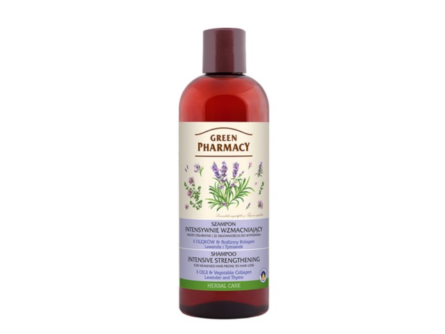 Green Pharmacy Szampon do mycia włosów intensywnie wzmacniający interakcje ulotka szampon - 500 ml