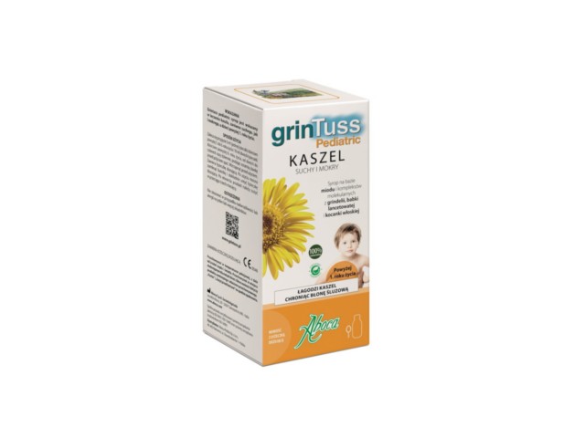 Grintuss Pediatric interakcje ulotka syrop  210 g