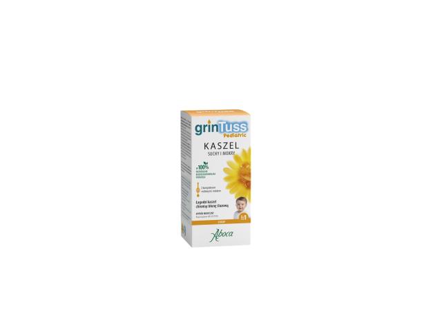 Grintuss Pediatric interakcje ulotka syrop - 128 g