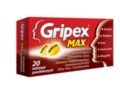 Gripex Max interakcje ulotka tabletki powlekane 500mg+30mg+15mg 20 tabl.
