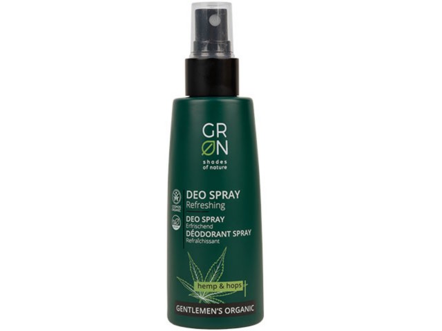 GRN Odświeżający dezodorant w sprayu Olej Konopny & Chmiel interakcje ulotka spray - 75 ml