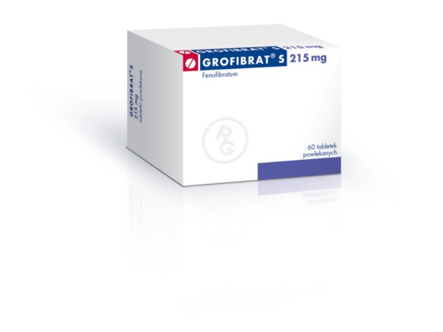 Grofibrat S interakcje ulotka tabletki powlekane 215 mg 60 tabl.