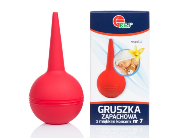 Gruszka z miękkim końcem nr 7 zapachowa interakcje ulotka  - 1 szt.