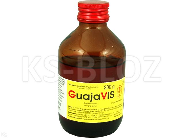 Guajavis interakcje ulotka syrop 20 mg/g 200 g