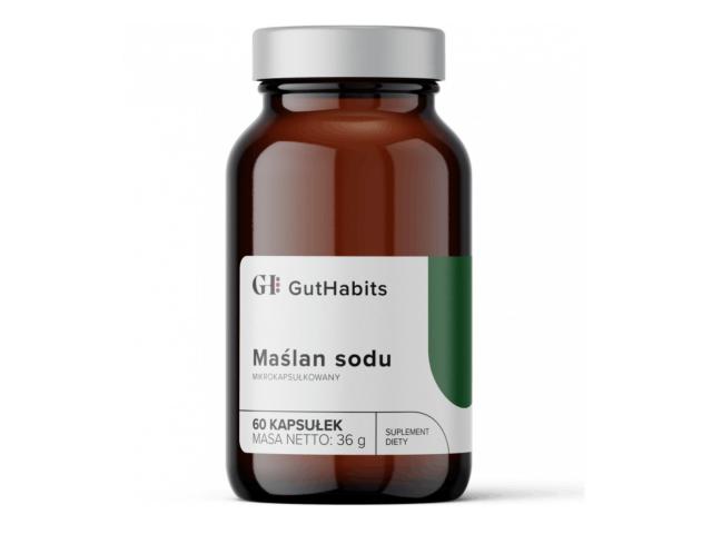 GutHabits Maślan Sodu interakcje ulotka kapsułki - 60 kaps.