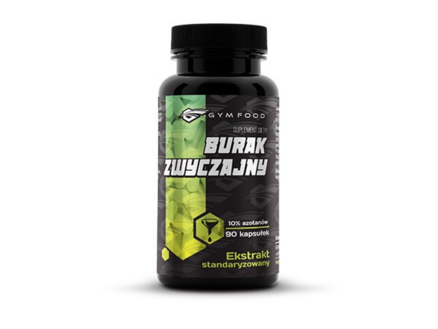 Gym Food Burak Zwyczajny interakcje ulotka kapsułki - 90 kaps.