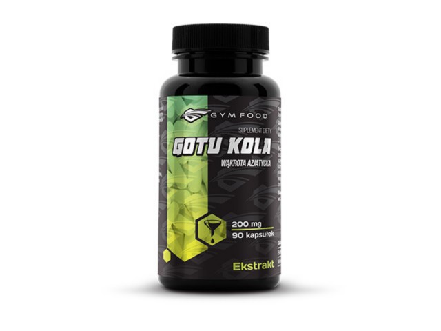 Gym Food Gotu Kola interakcje ulotka kapsułki - 90 kaps.
