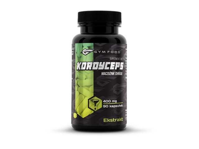 Gym Food Kordyceps interakcje ulotka kapsułki - 90 kaps.