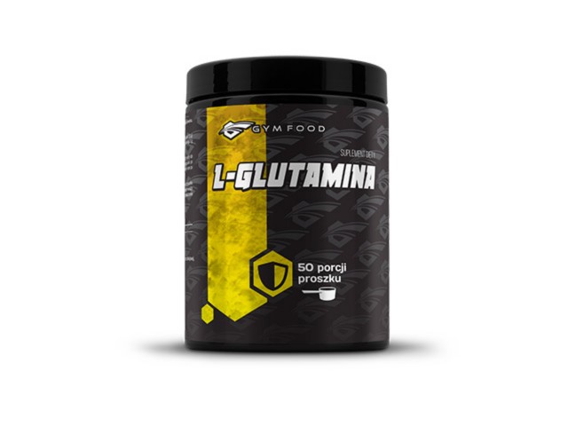 Gym Food L-Glutamina interakcje ulotka proszek - 500 g