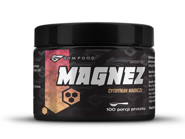 Gym Food Magnez interakcje ulotka proszek  250 g