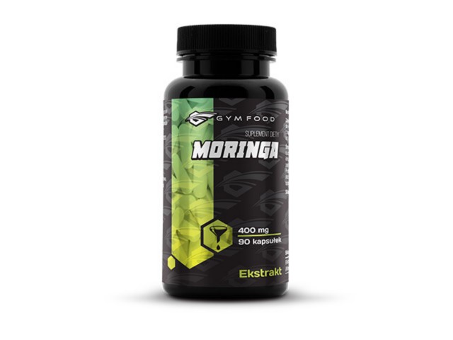 Gym Food Moringa interakcje ulotka kapsułki - 90 kaps.