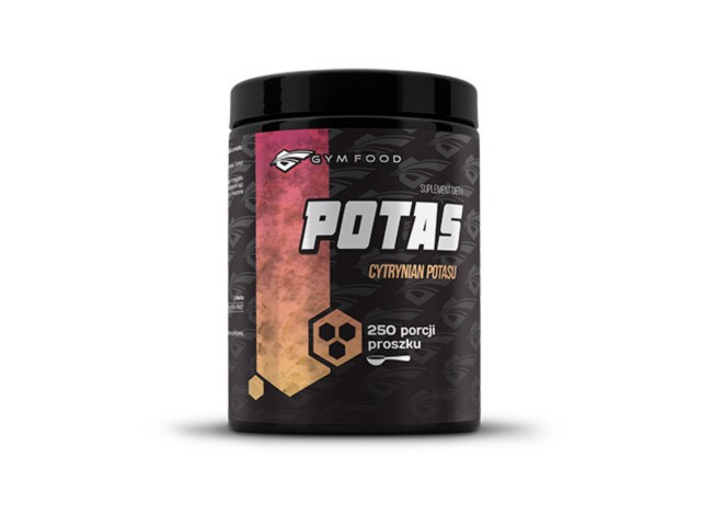 Gym Food Potas interakcje ulotka proszek  662.5 g