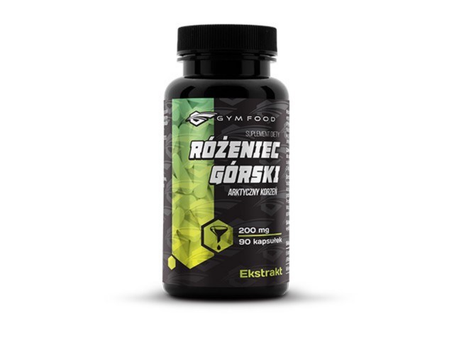 Gym Food Różeniec Górski interakcje ulotka kapsułki - 90 kaps.