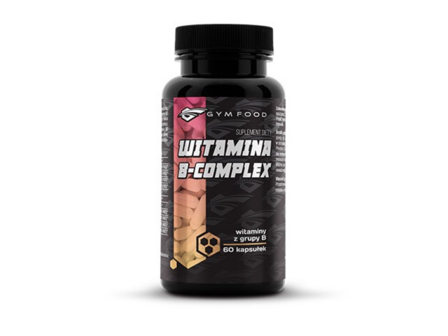 Gym Food Witamina B-complex interakcje ulotka kapsułki - 60 kaps.
