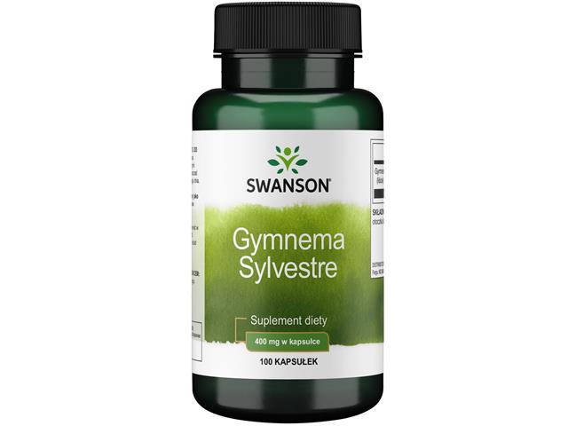 Gymnema Sylvestre interakcje ulotka kapsułki 400 mg 100 kaps.