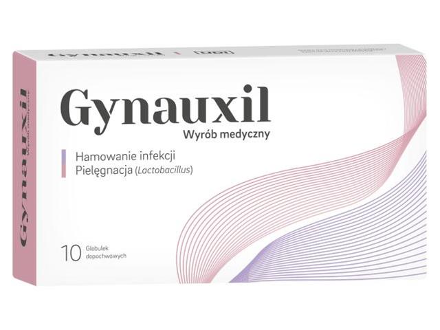 Gynauxil interakcje ulotka globulki dopochwowe - 10 glob.