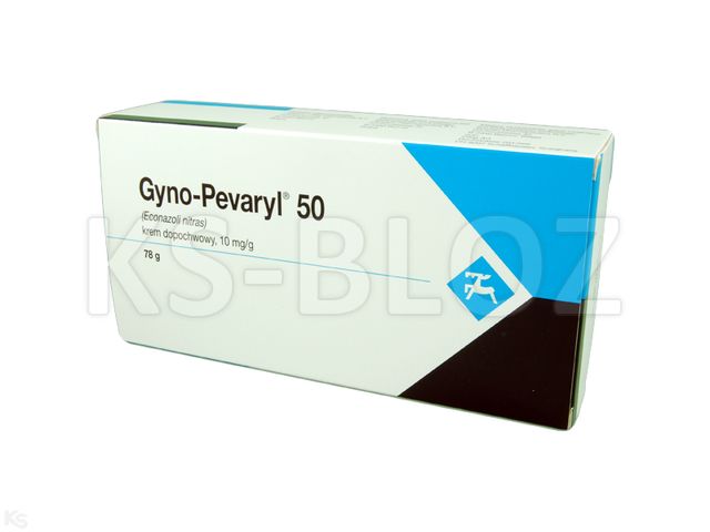 Gyno-Pevaryl 50 interakcje ulotka krem dopochwowy 10 mg/g 78 g (tub.)