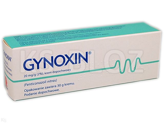 Gynoxin Optima interakcje ulotka krem dopochwowy 20 mg/g 30 g